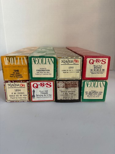 Lot vintage player piano - lot,