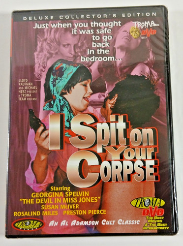 New spit your corpse dvd - spit,