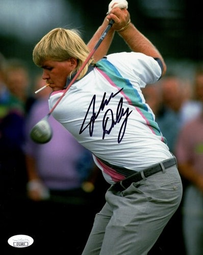 John daly autographed golf - autographed,