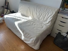 IKEA Sofa Bed With Beige Cover
