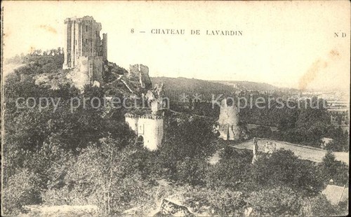 Lavardin loir cher ruines - lavardin,