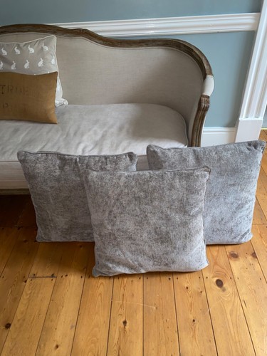 Light grey chenille - x3,