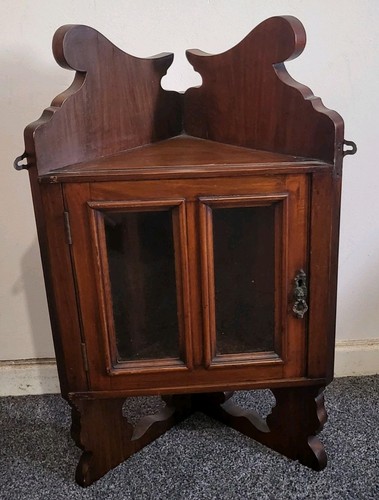Vintage mahogany corner - mahogany,