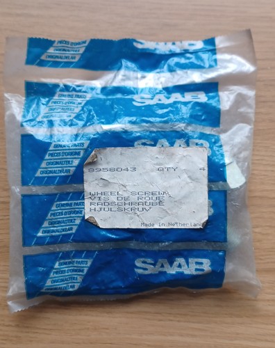Saab 900 9000 oem wheel - saab, bolts