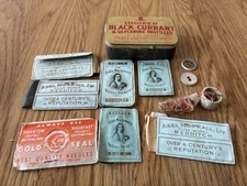 Assorted Lot Of  Vintage Needle Packets including Flora Macdonald