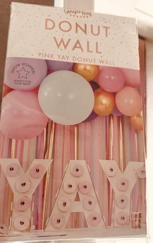 Yay donut wall party - yay,
