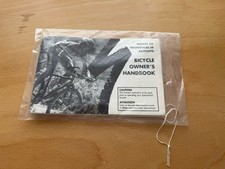 Specialized Bicycle Owners Handbook - Late 1990’s?? Rockhopper Manual