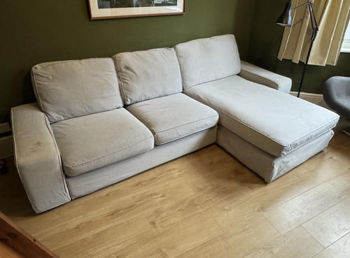 Ikea kivik grey fabric - kivik,