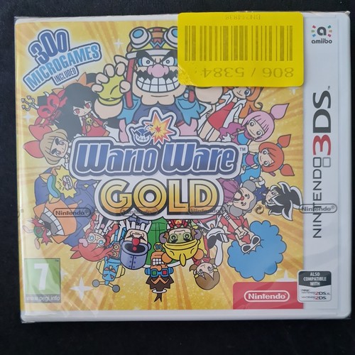 Warioware gold nintendo 3ds - gold,