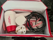 1980s Stowaway travel iron & hairdryer set Working collectables in original case