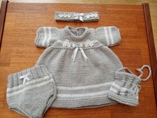Hand Knitted Dolls Clothes To