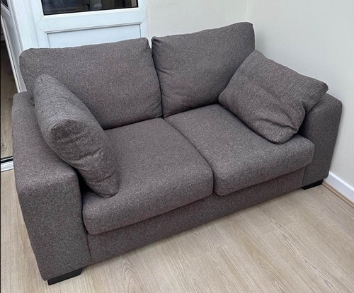 Next seater sofa dark - 2,