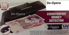 Electric UV Counterfeit Fake