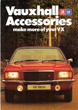Vauxhall VX Series Accessories