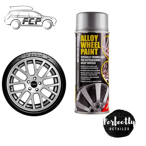 Tech alloy wheel spray paint - alloy,