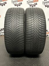 2x 225 55 R17 101W XL FIRESTONE MULTI SEASON M+S 3-4mm TESTED FREE FITTING