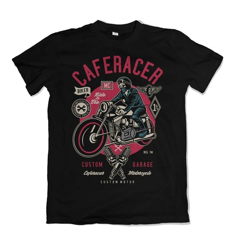Caferacer mens shirt custom - mens,
