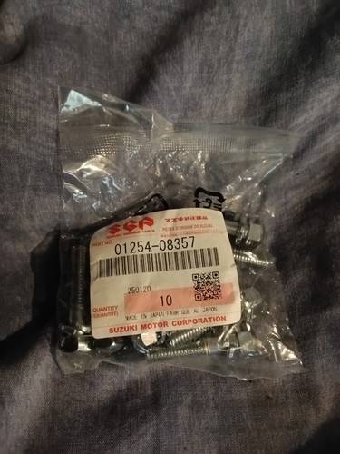 Suzuki bolts 01254 - 8x,