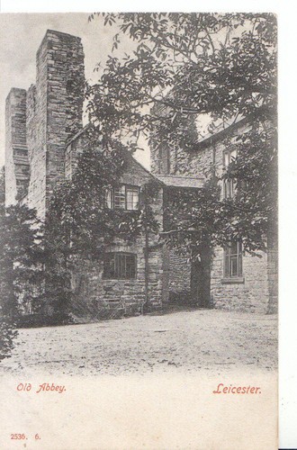 Leicestershire postcard old - -,