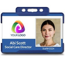 Custom Printed PVC Photo ID Cards for Staff, NHS, Healthcare Worker, Sole Trader