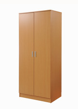 Wardrobe 2 Door With Shelf