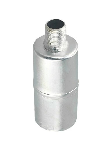 Threaded muffler for lawn - for,