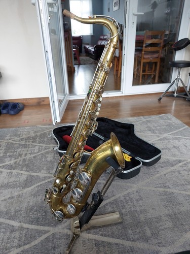Vintage tenor sax with hard - tenor,