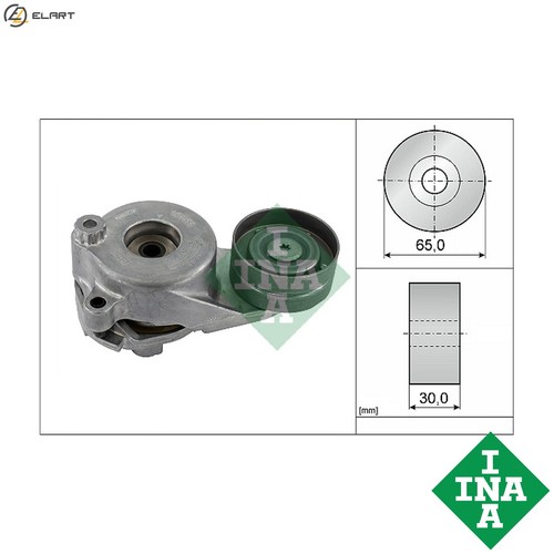 Tensioner lever vribbed belt - tensioner,