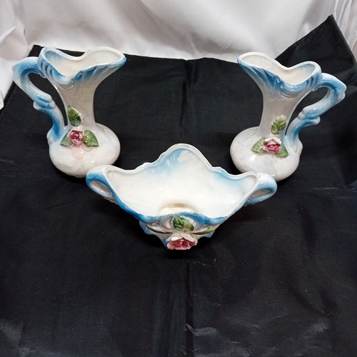 Porcelain garniture set - porcelain,