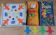 Vintage 1968 Ideal Toy Corp Catching Poppin Hoppies Action Board Game