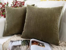 Cushion covers plain - plain, corduroy