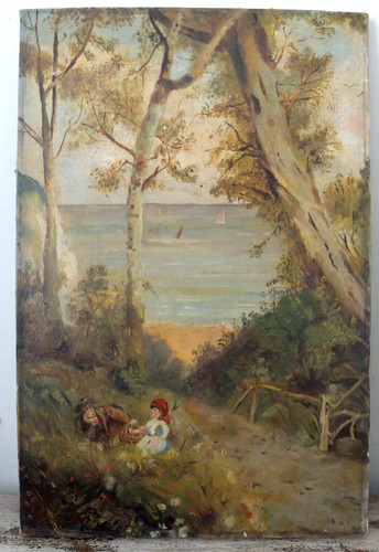 Late 19th century naive - , rustic
