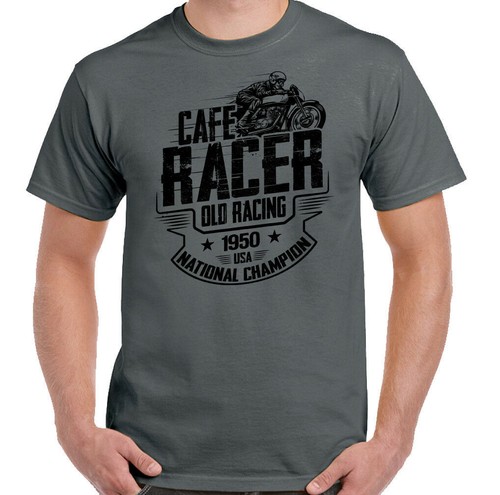 Biker shirt cafe racer old - t-shirt,