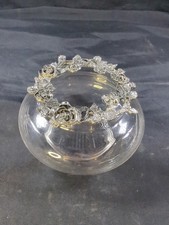 Vintage potpourri bowl pewter - potpourri,