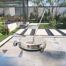 15'' Pressure Washer Surface Cleaner 4000PSI 1/4inch for Patio Home Floor Rotary