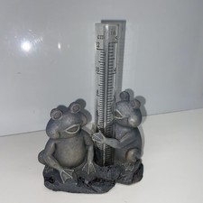 Fogs Talking Rain Gauge Vintage Antique Style Great Item Home Decor