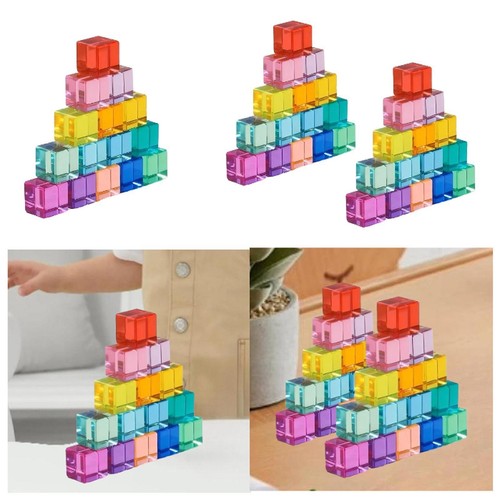Rainbow building blocks set - rainbow,