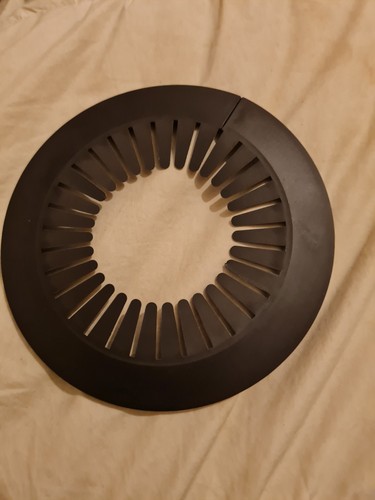 Black outdoor drain - hole, cover