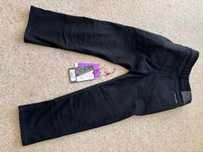 Bull-it Guardian Covec AAA Motorcycle Motorbike  Straight Jeans - Black