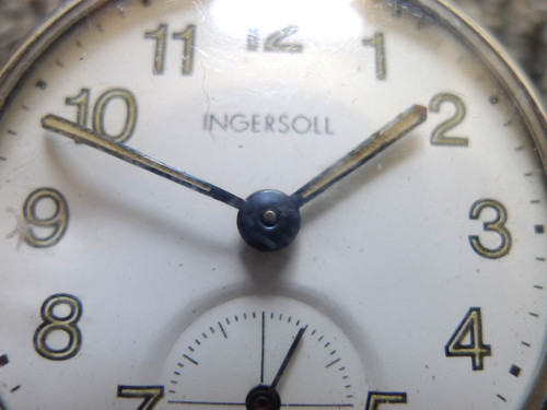 Ingersoll chromed gents white - chromed,