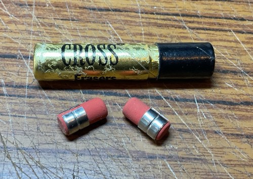 Vintage cross erasers - cross, 2