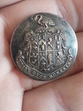 Antique livery button Swan