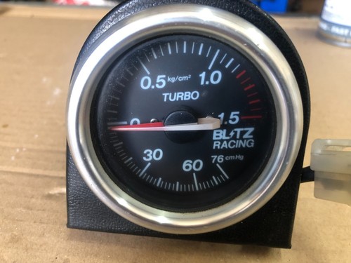 Blitz racing boost gauge from - racing,