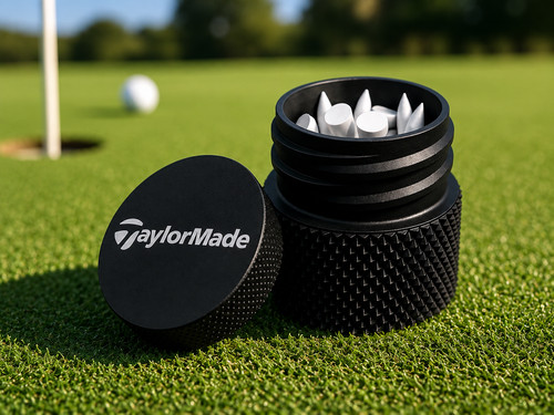 Premium golf tee storage - golf,