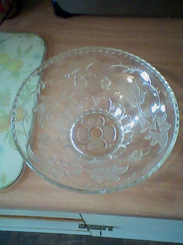 Salad fruit bowl embossed - fruit,