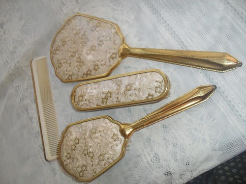 Vintage vanity dressing - vintage, table