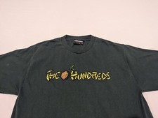 The Hundreds Mens Green Banana Coconut Palm Logo T Shirt Vintage Medium Rare