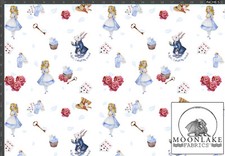 Alice in Wonderland Fabric