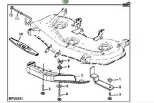 Genuine John Deere X748 Ride
