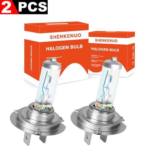 Pair halogen headlight - h7,